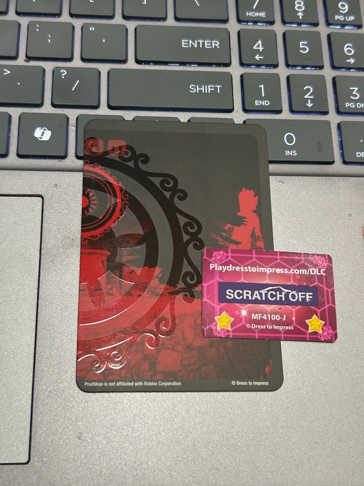 Dress To Impress DLC Lina Toy Code I Sent Fast Via Ebay Msg