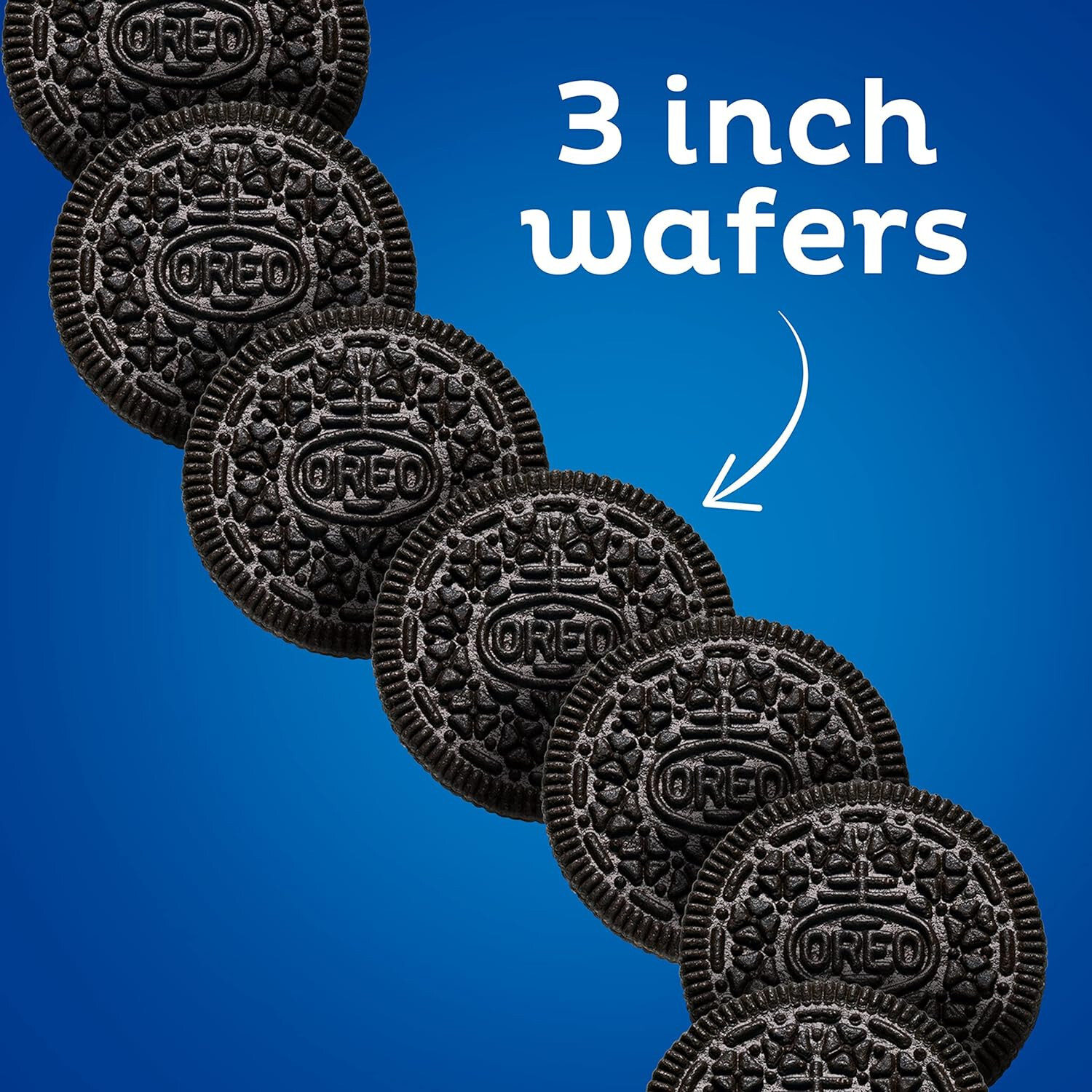 Oreo Wafers 3" Wide Oreos Bulk Big Giant Cookies