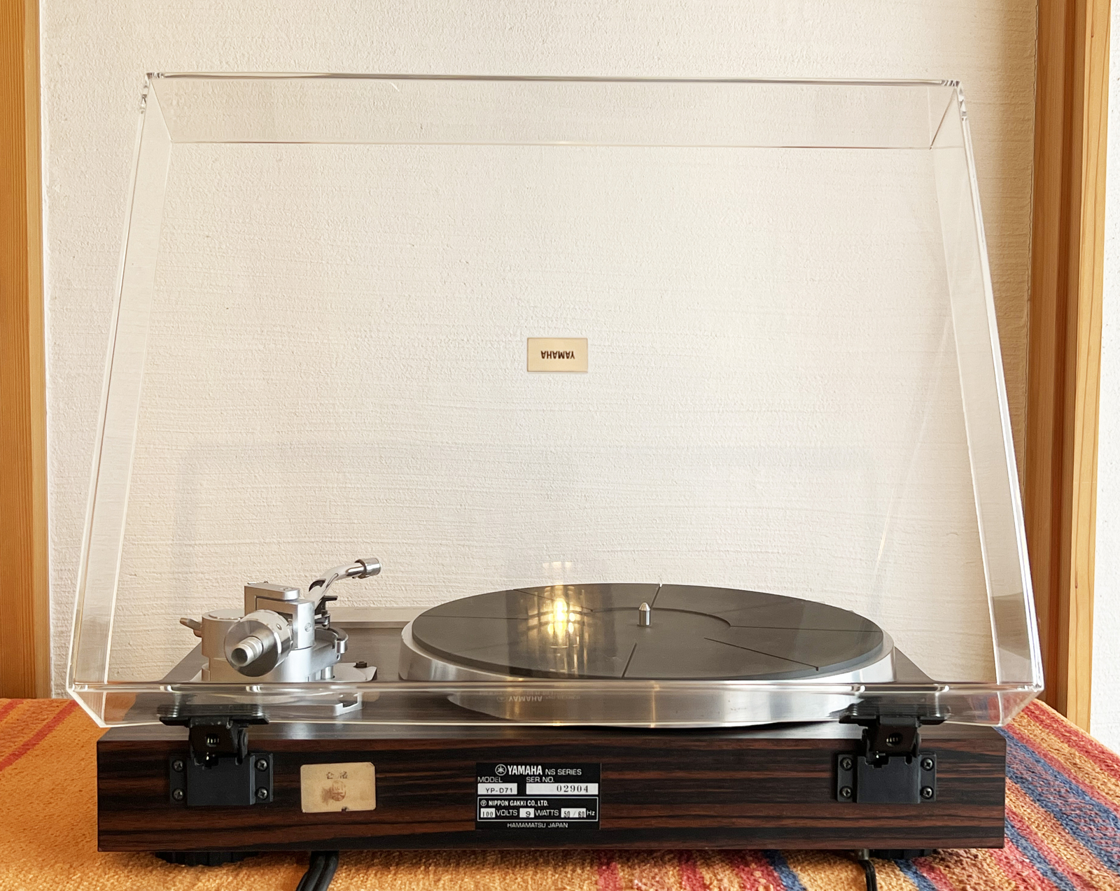 Yamaha YP-D71 Direct Drive Record Player Turntable Confirmed Excellent Operation