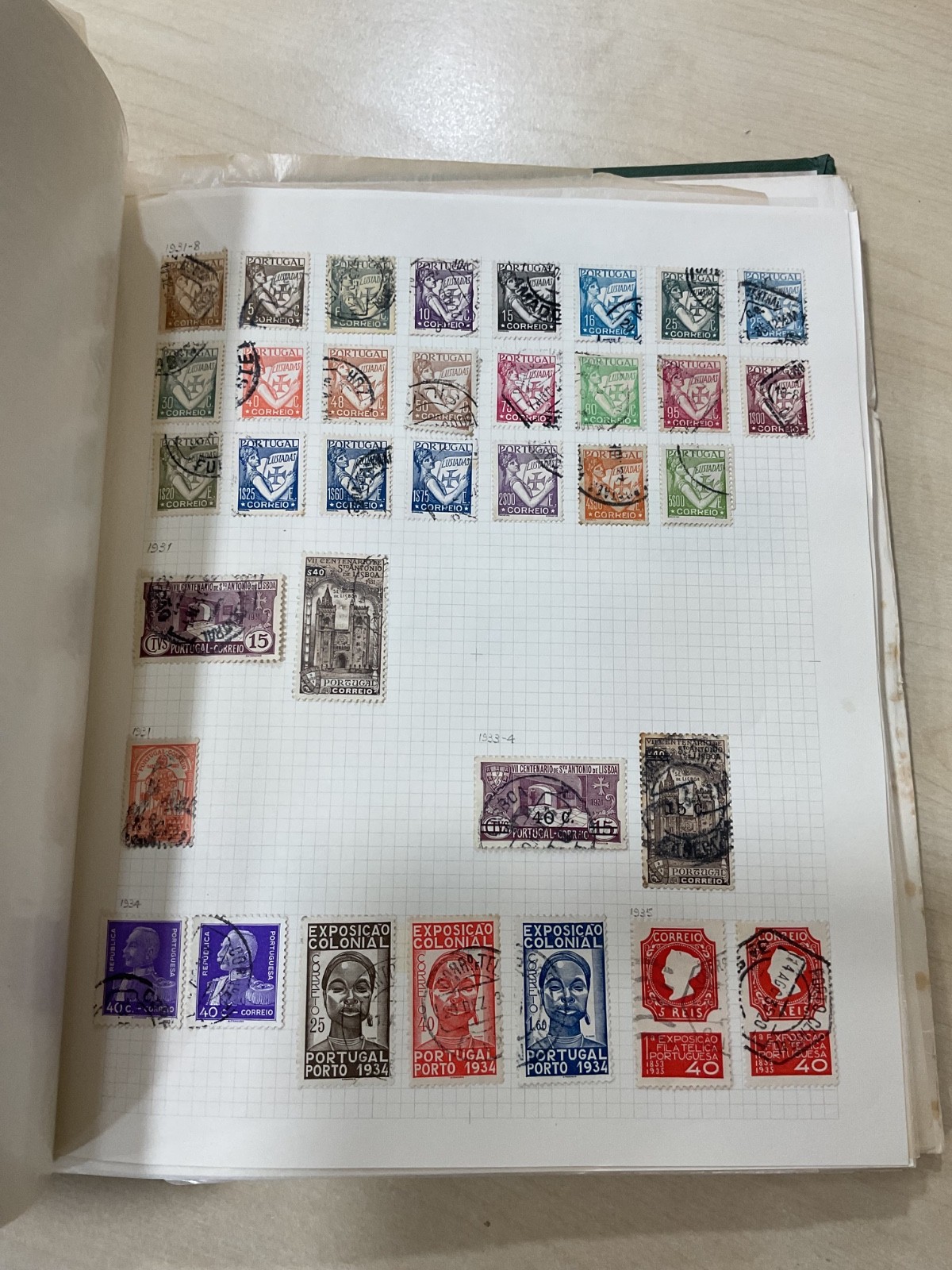Portugal + colonies stamps. 1870 - 1979. Mint/used. Album G/101