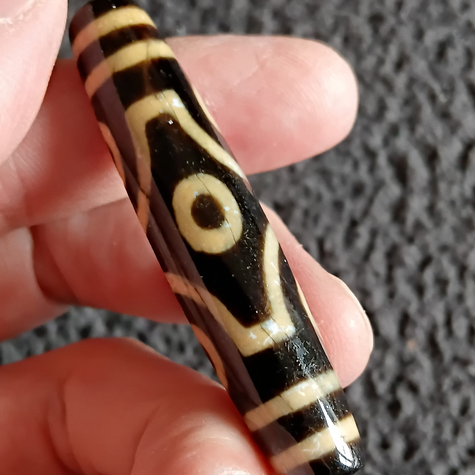 Tibetan Agate Pre 1800s Dzi Bead Lot