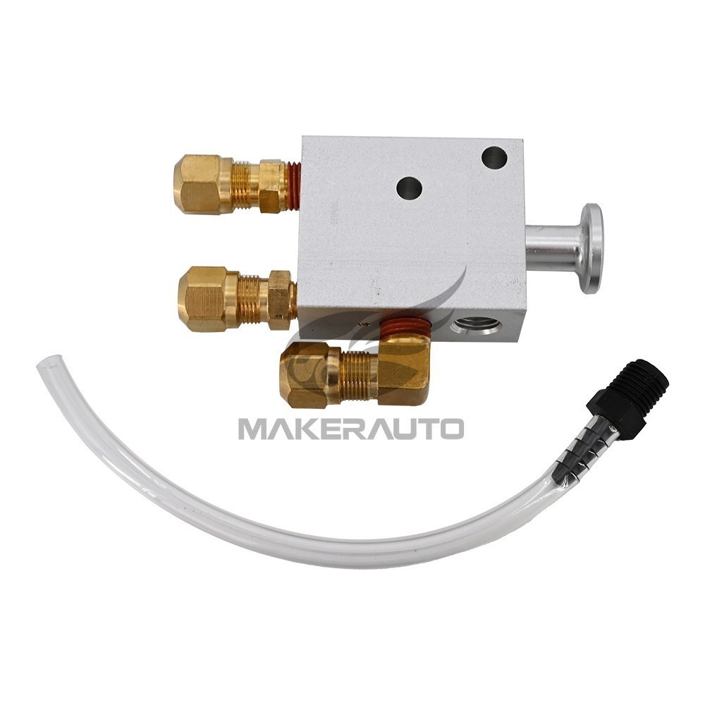 1Pcs 3-Way Auto Reset Valve w/Fittings For Hendrickson VS-25224 334-1846