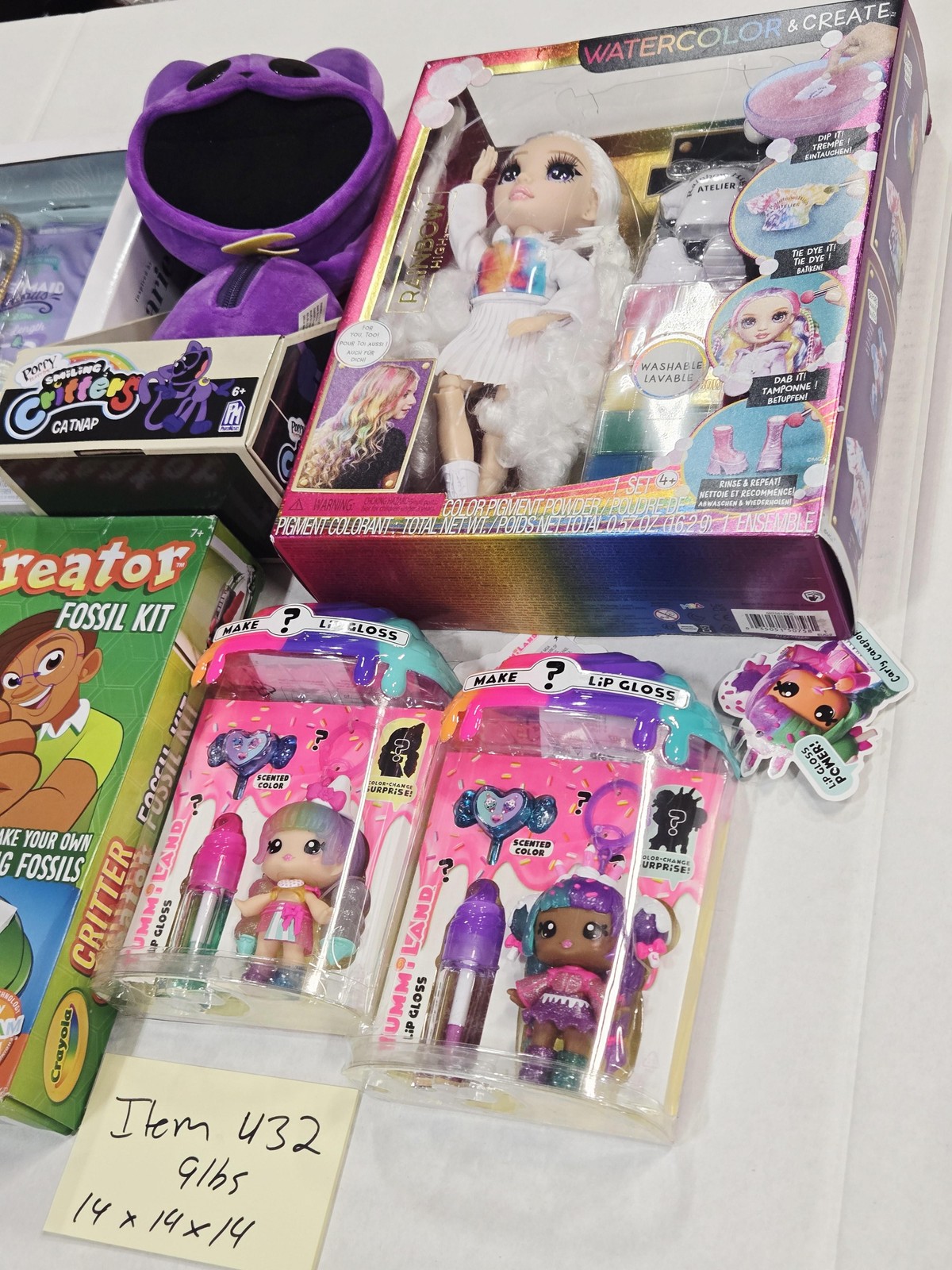 Kids Toy Bundle Crayola Critter Creator Rainbow High Doll Yummiland Lot New