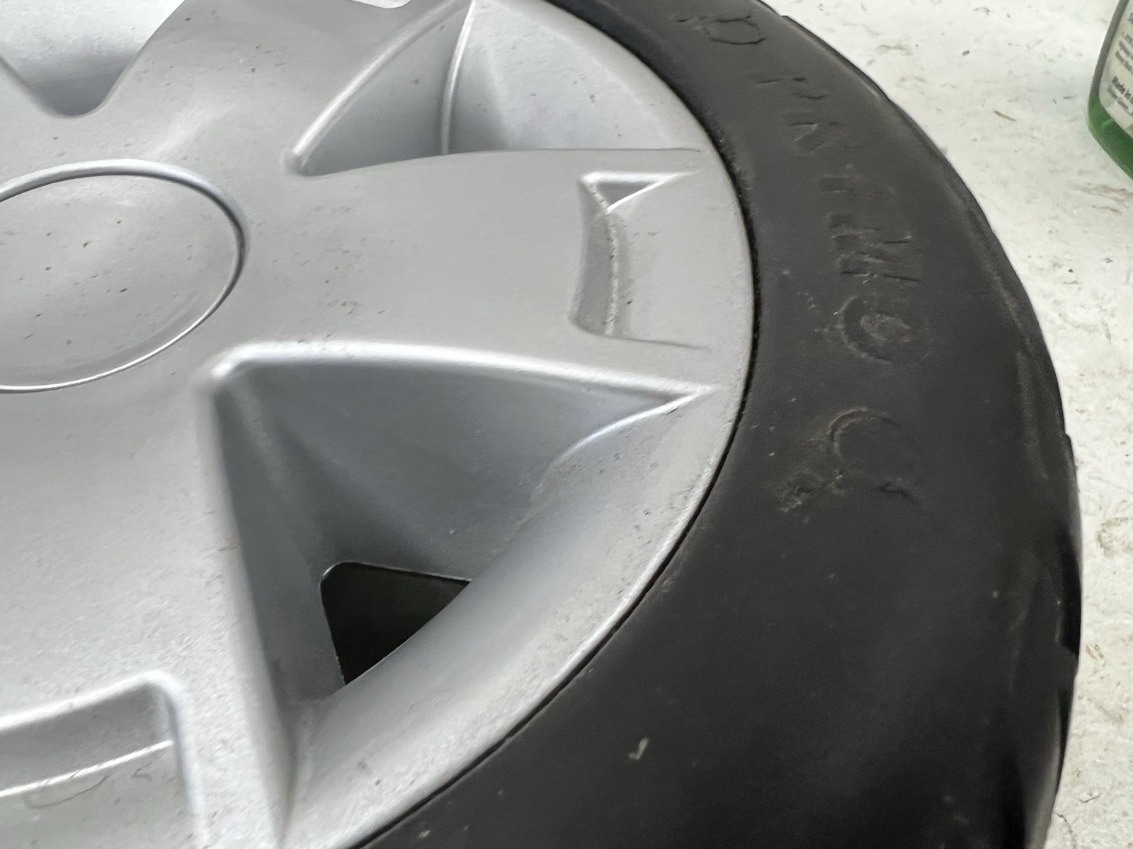 Pair Of Pride Mobility Victory 10 4-Wheel FRONT Solid Tires 10.4x3.6 WHLASMB1778