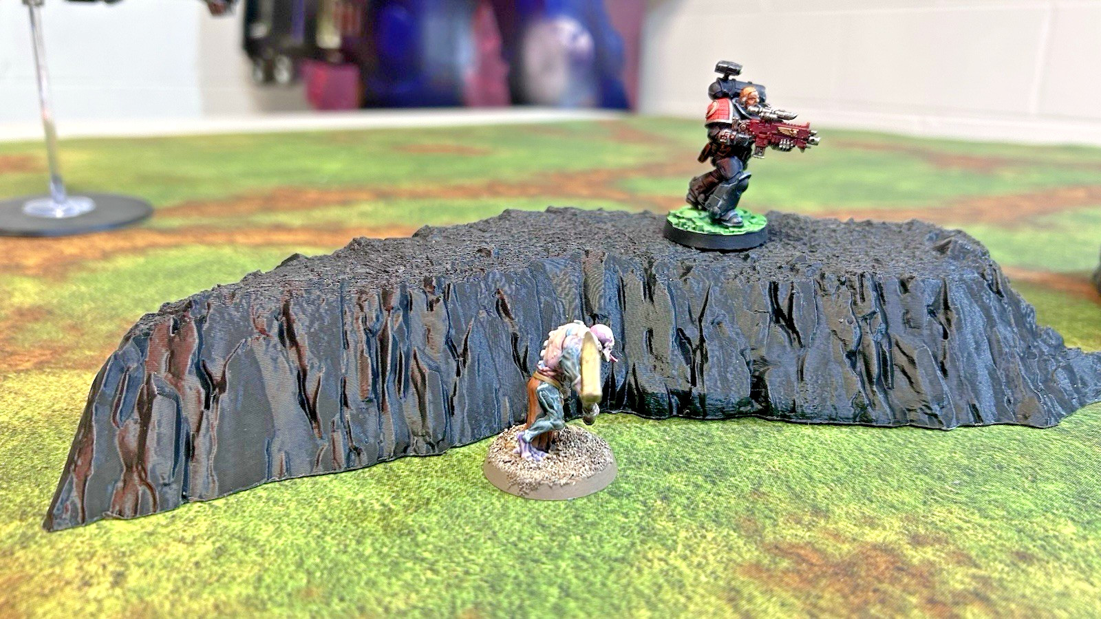 Tabletop Terrain Massive Hills tabletop scenery, 5-piece set