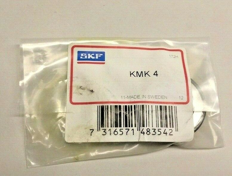 SKF KMK-4 Lock Nut M20x1 Thread 32mm OD x 28mm Face Dia x 9mm Width KMK4