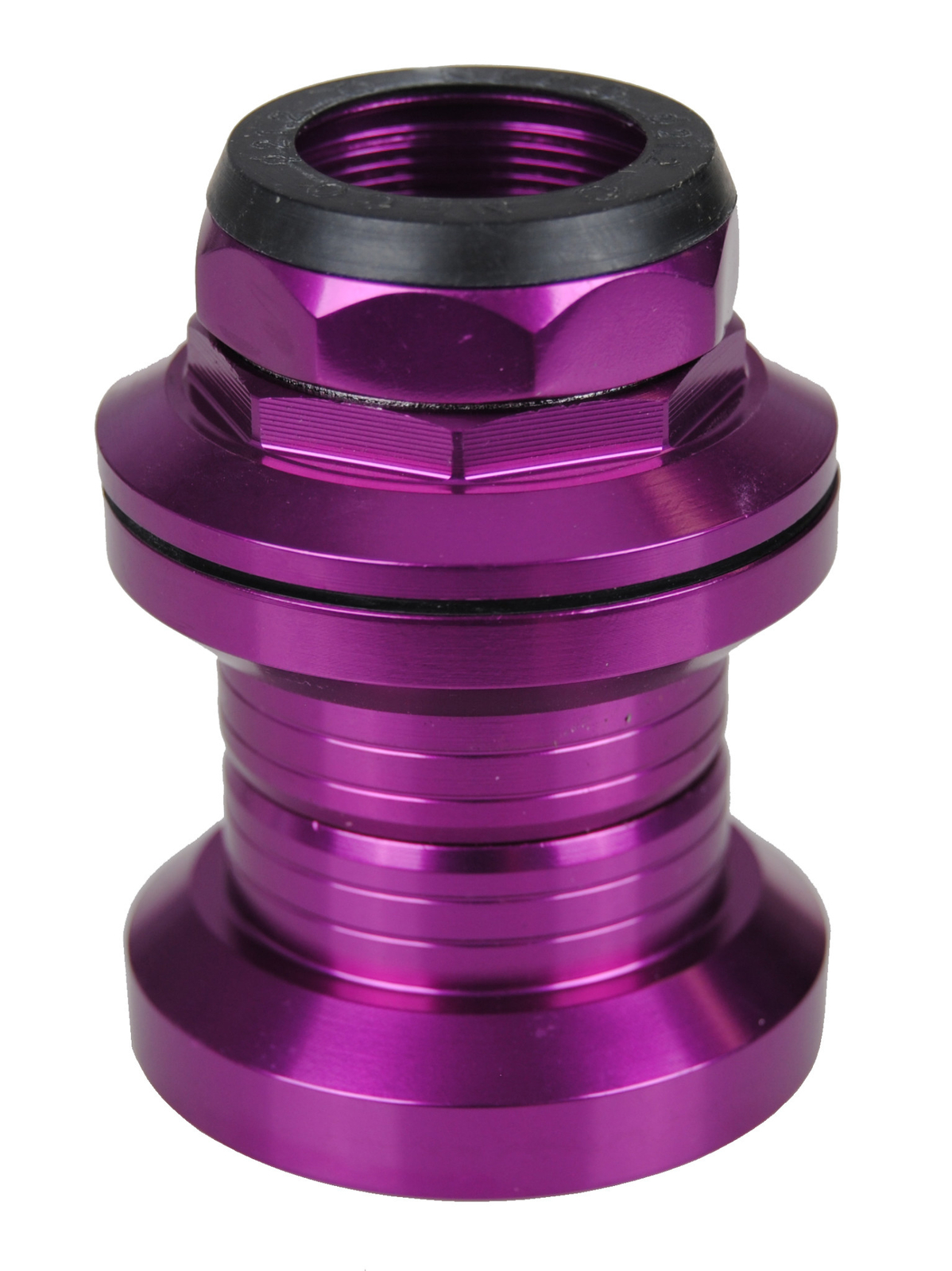Alloy old school BMX bicycle headset - 1" threaded w/ 32.5mm cups - PURPLE