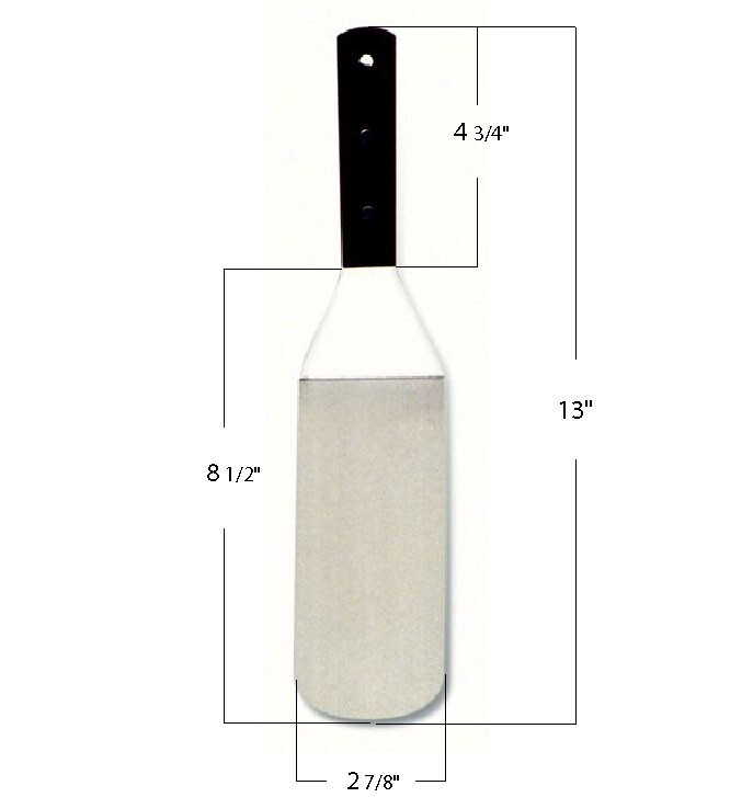 Norpro 1171 Stainless Steel Turner With Wood Handle Kitchen 13" Restaurant Pro