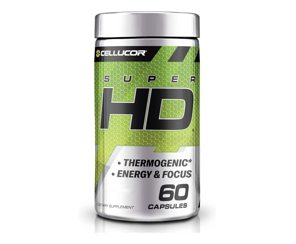 Cellucor SuperHD High-Definition Fat Burner 60 Capsules Dietary Supplement