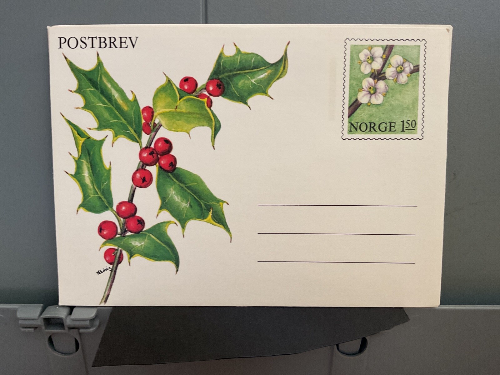 Norway mint unused Postbrev letter 5 postal items A23899
