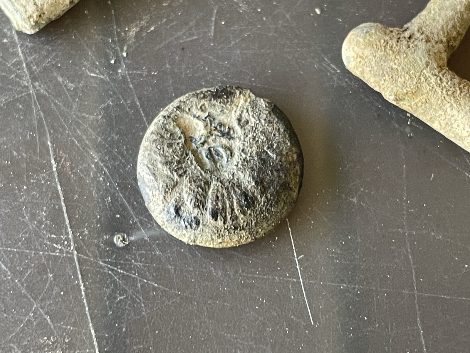 Dug Civil War Relics from Petersburg , Virginia