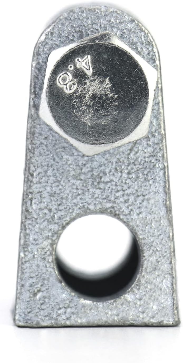 Beam Clamp, 50 Pcs 3/8" Zinc Plated Iron Safety Beam Clamp, 13/16" Jaw Opening