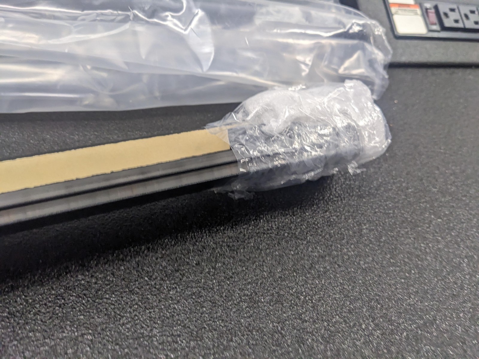 #bg654 Snap On Tools NEW kacgmled24b Matte Black with BLUE LED Corner Guard 2pc