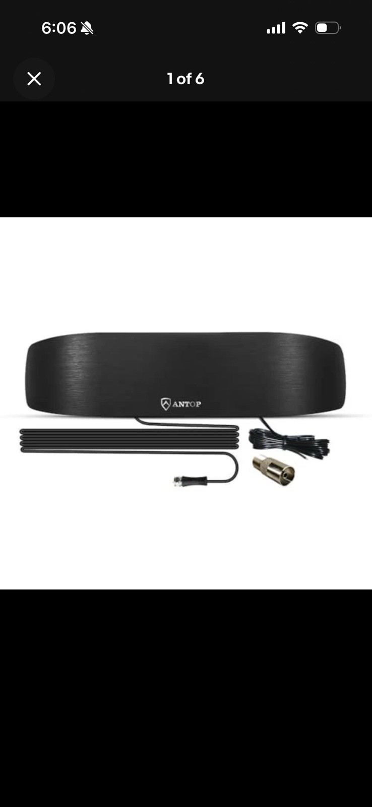 FM Antenna for Stereo Receiver Indoor - Antop AT-217FM FM Antenna - AM Antenna