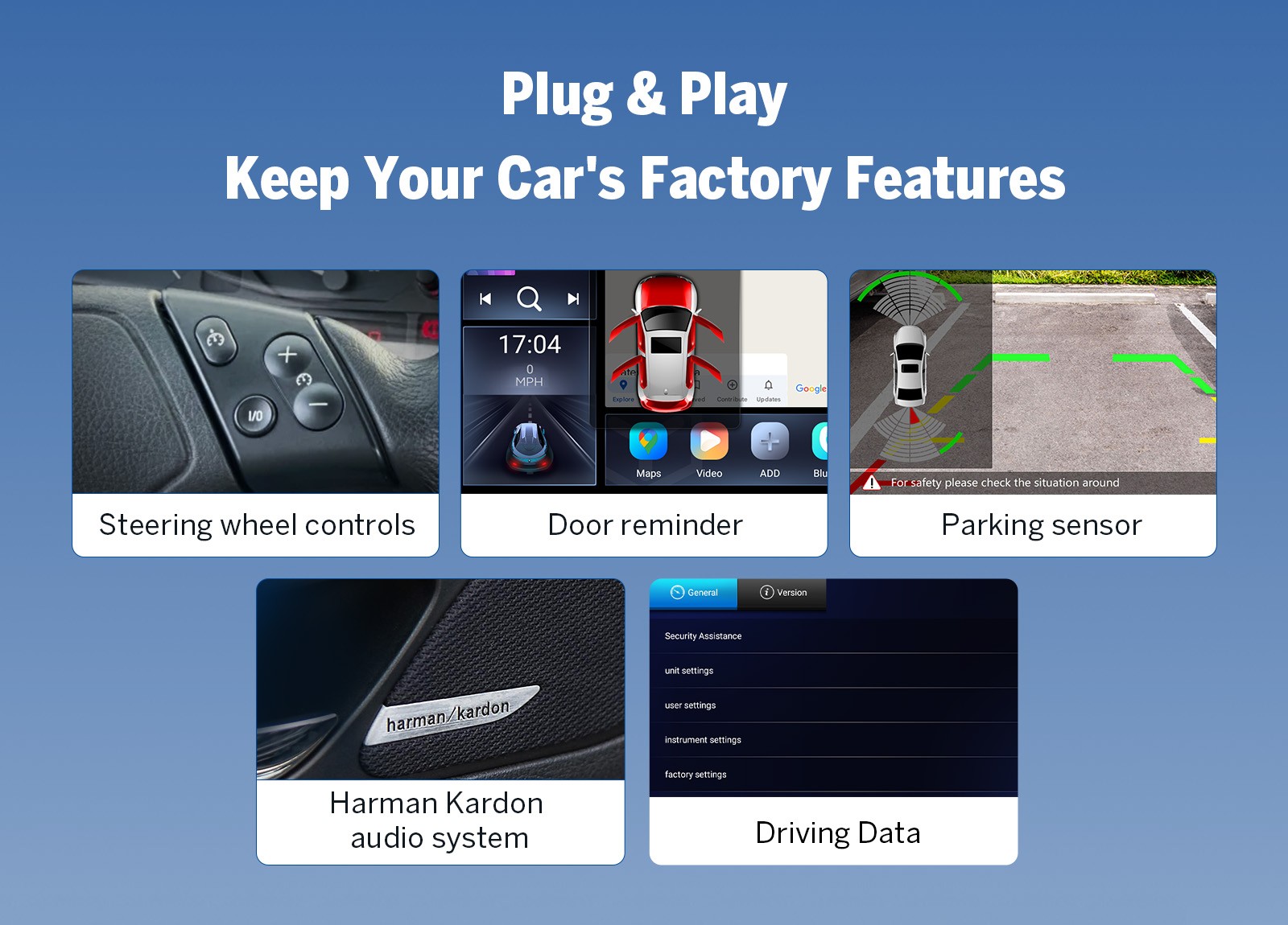 CAM+DVR+9"Android Auto 14 for BMW E46 325i 328i 330i Car Radio Head Unit CarPlay