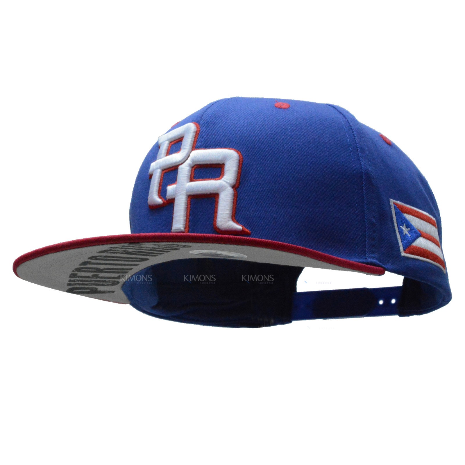 Puerto Rico Baseball Hat PR Flag 3D Embroidered Snapback WBC Cap Blue Red 2026