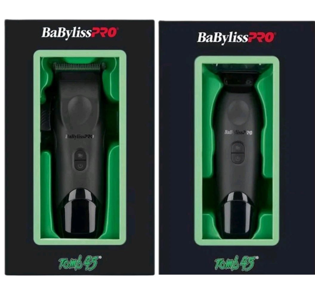 Babyliss Pro x Tomb45 Wireless Charging Clipper & Trimmer Combo | FXT45C +FXT45T