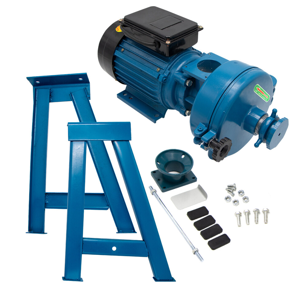 110V 3000W Electric Grain Corn Wheat Feed Mill Dry&Wet Cereals Grinder w/Funnel