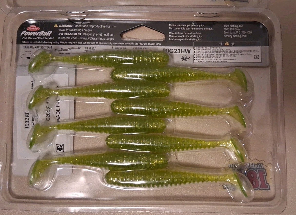 Fishing Accessories Lot Of 6 Berkley Power Bait Bonefish Firecracker...