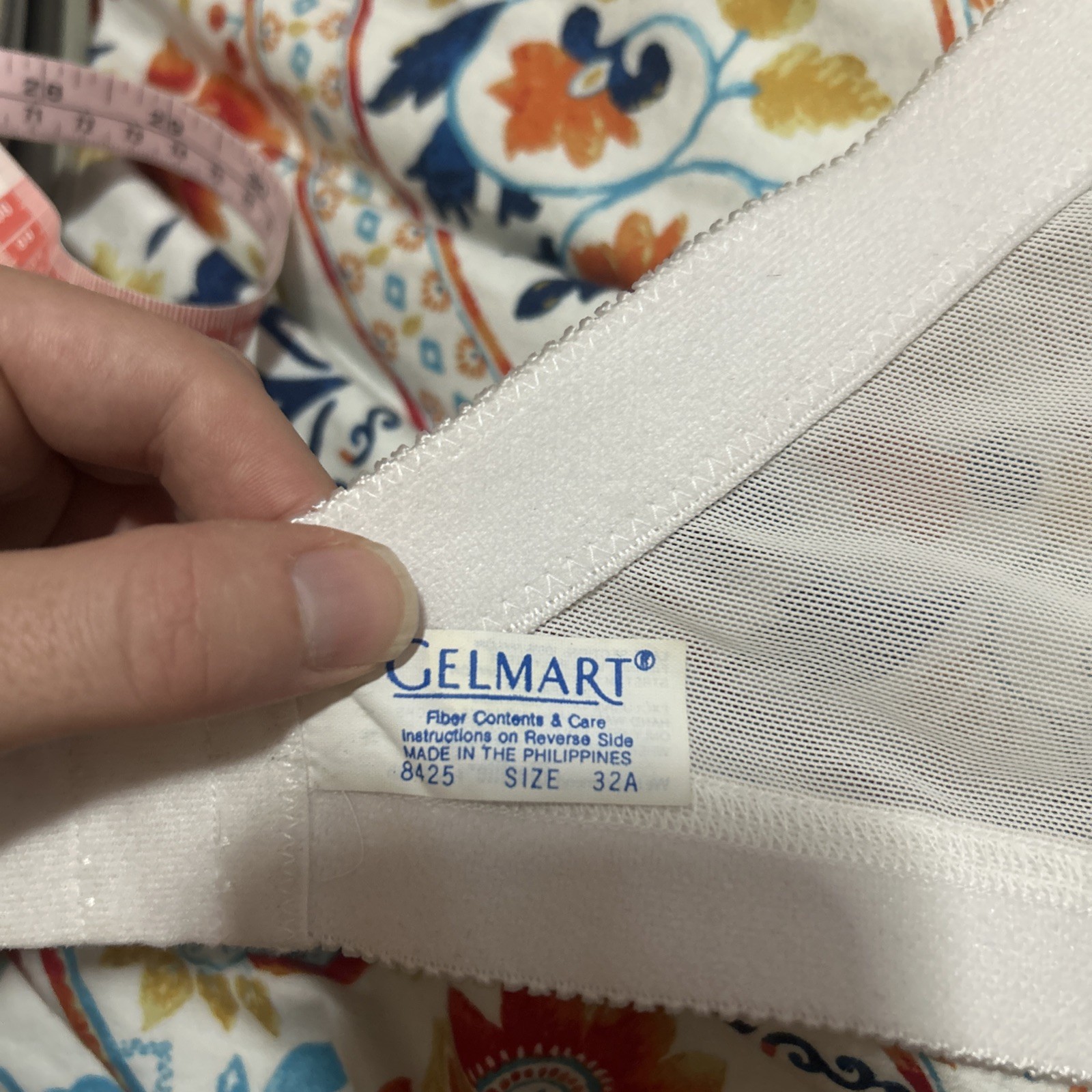 Gelmart Women’s 32A White Vintage Lace Cupped Bustier Corset Crop Strapless Top