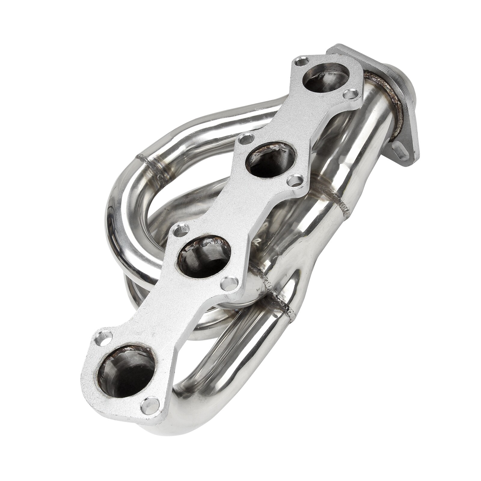 Fits Ford 1997-2003 F-150 F250 4.6L V8 Stainless Steel Shorty Manifold Header