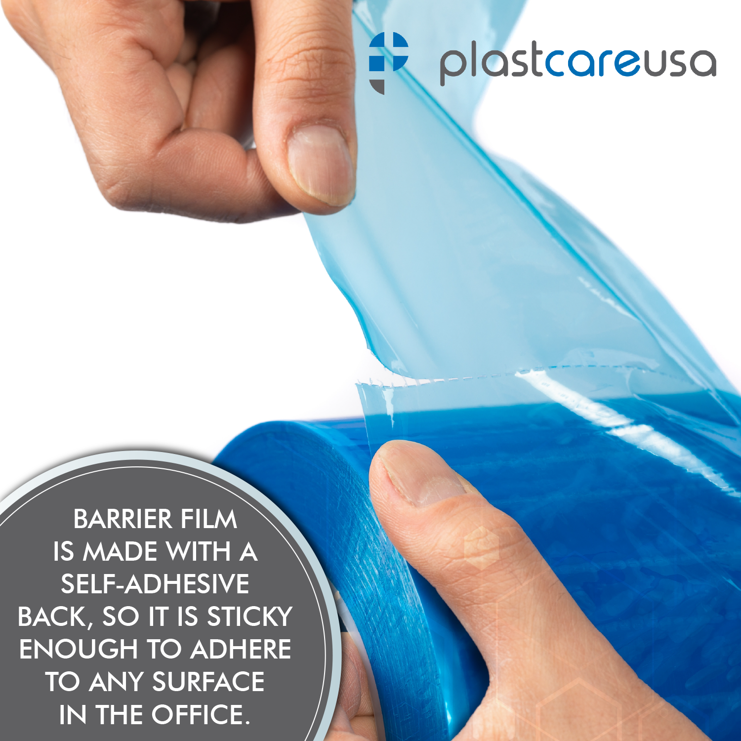 Blue Barrier Film, Plastic Sheets, Tape for Dental Tattoo Medical Adhesive Roll