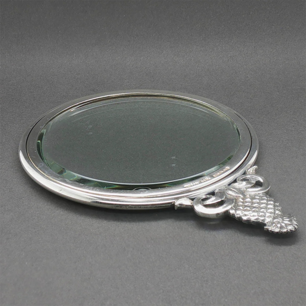 Estate Tiffany & Co. Sterling Silver Pineapple Pocket Mirror