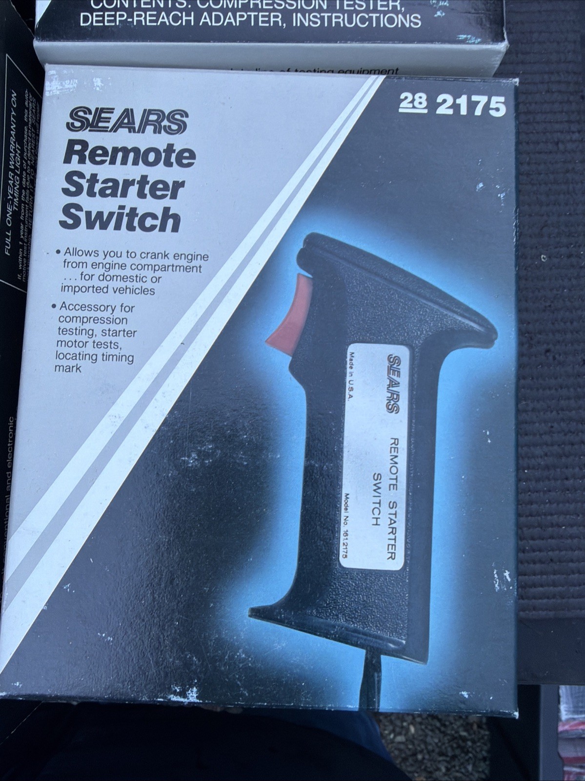 Holy Grail Sears Craftsman USA Automotive Analyzing Kit 21585 Analyzer Timing Lt
