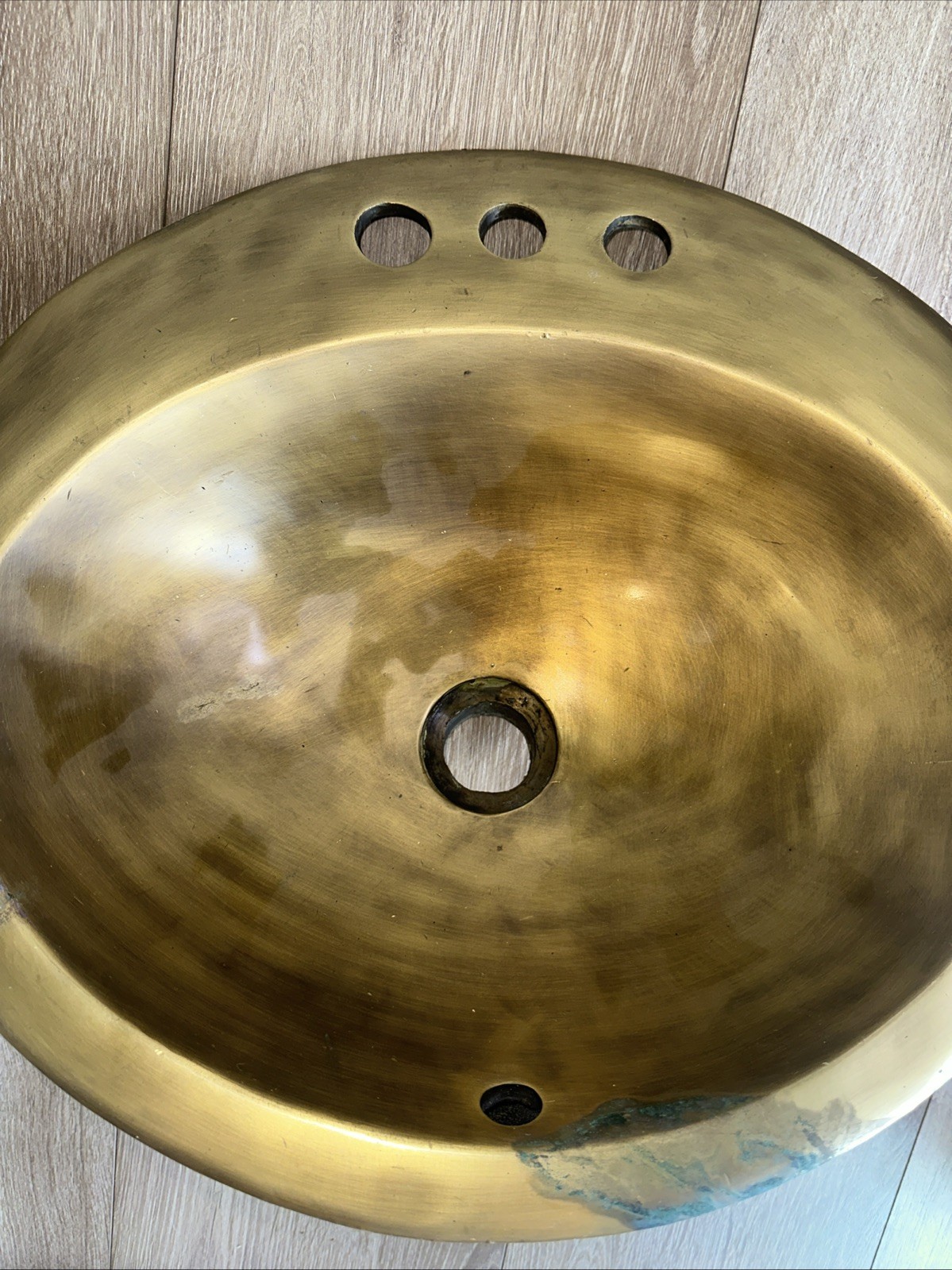 Vintage Brass Bathroom Sink*