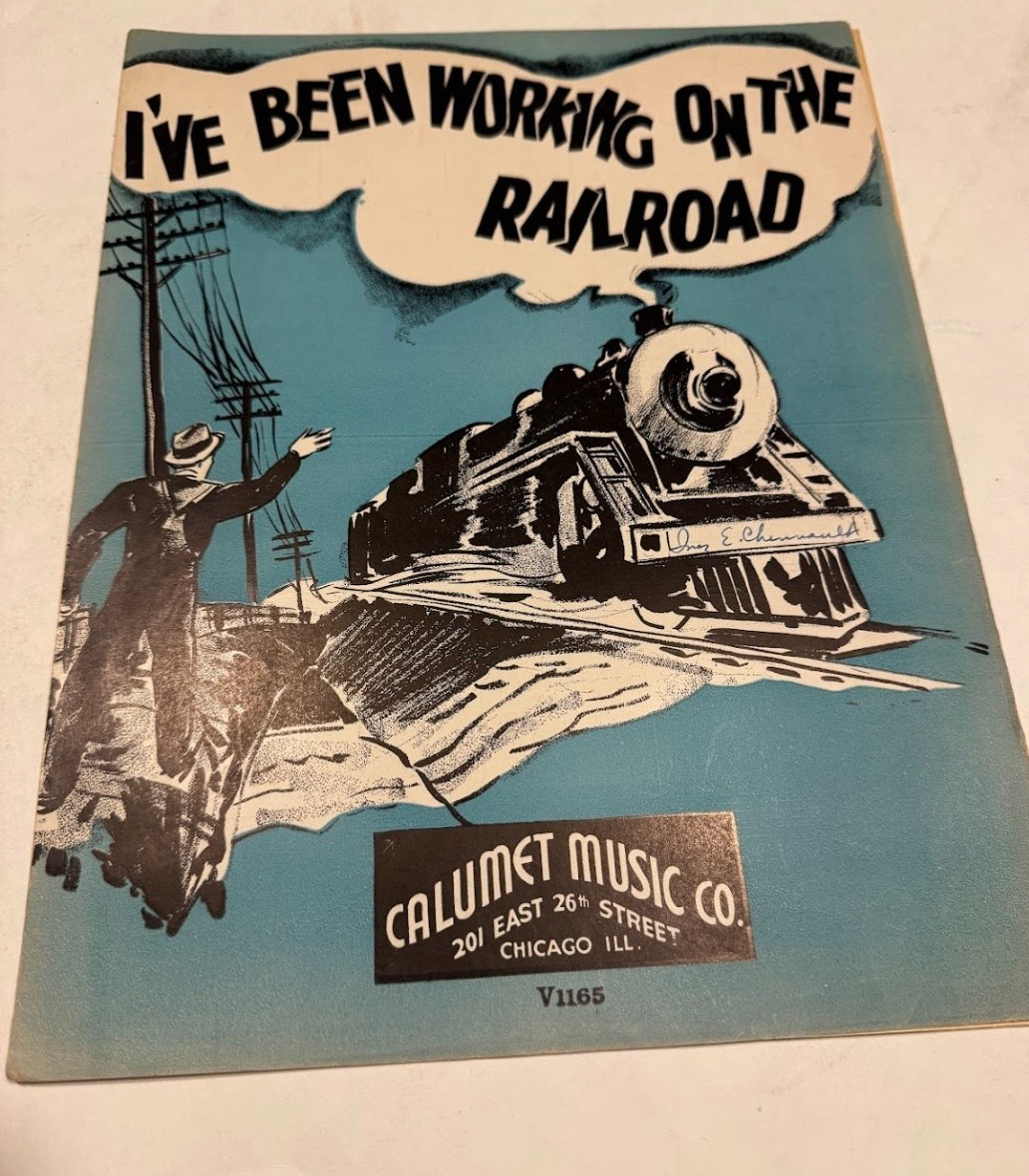 COOL! Sheet Music I've Been Working On The Railroad Calumet Music Co. 1936