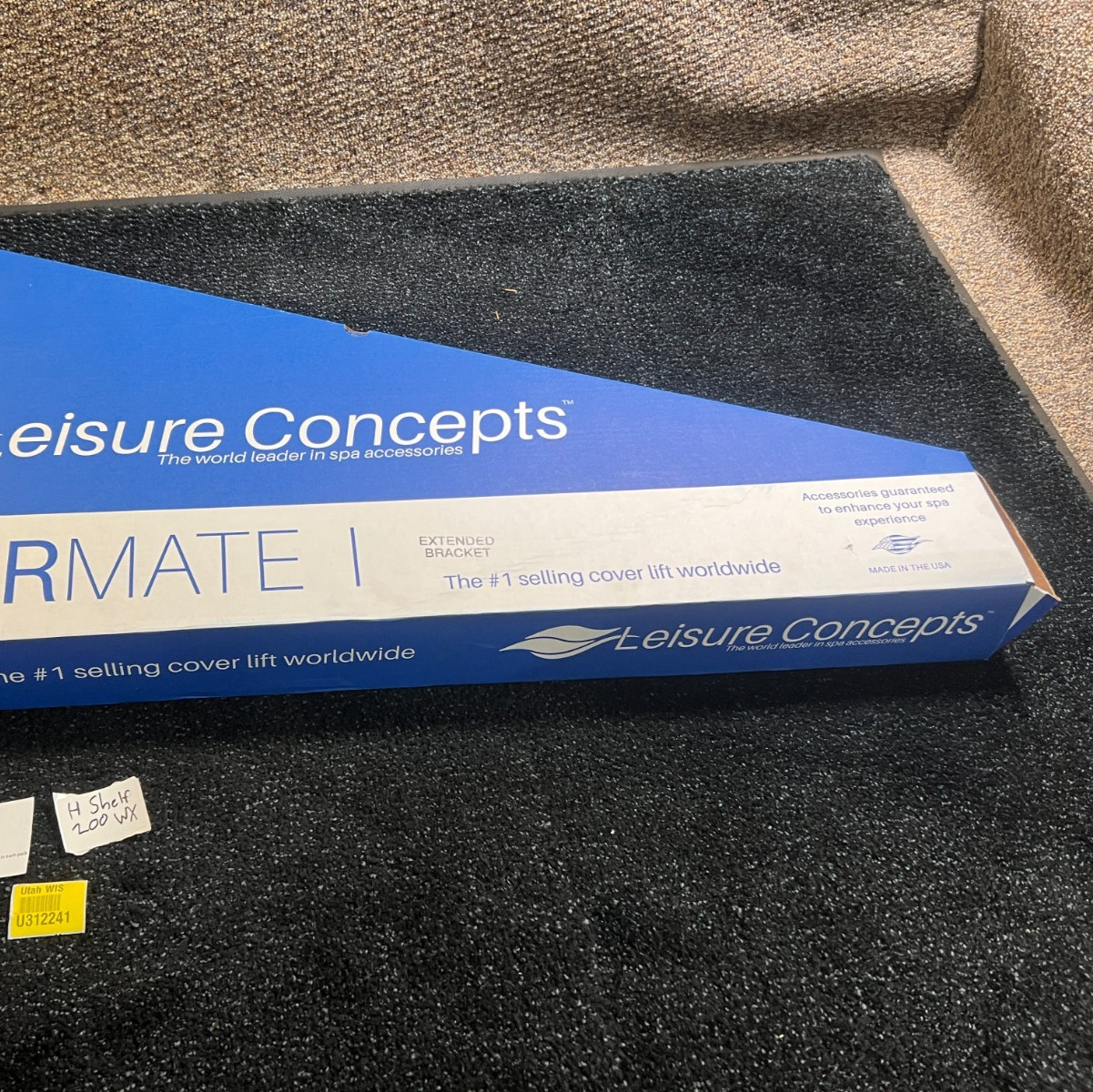 Leisure Concepts Covermate I-Maxxus Spa Cover Lifter Black