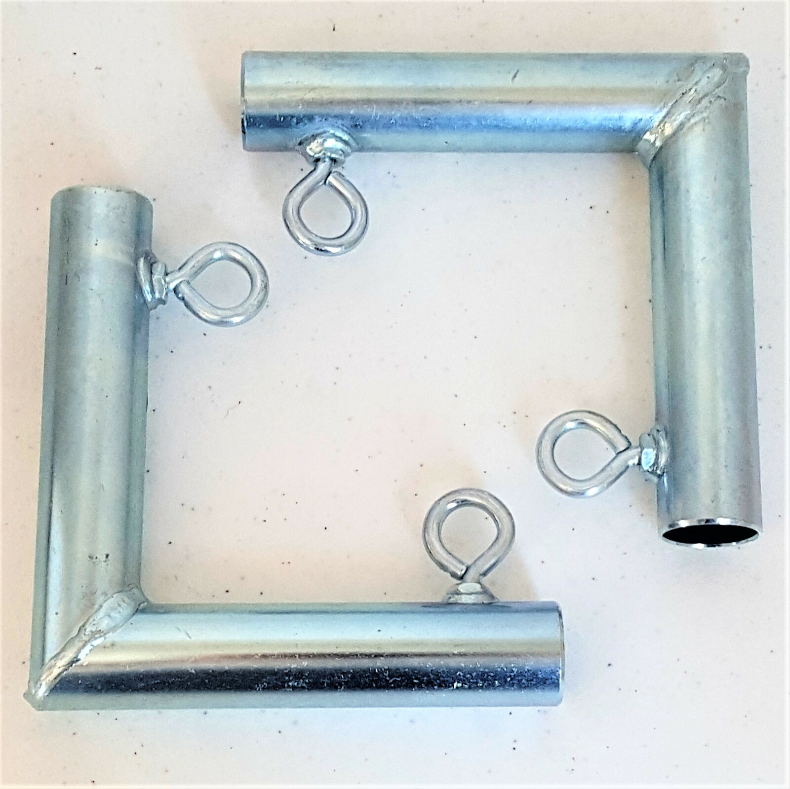 2pc L-Shaped Corner Canopy Fitting for 3/4" Pipe Patio Garden