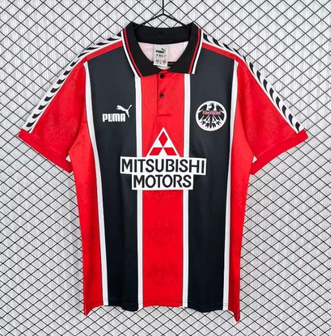 1996-97Eintracht Frankfurt Home Jersey Retro Soccer Mens