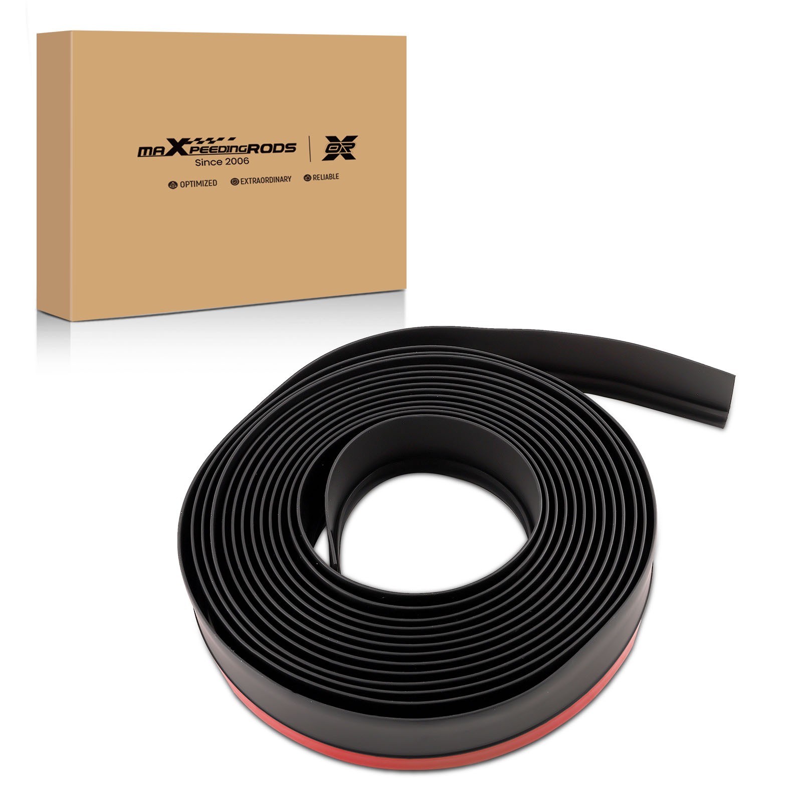 RV Slide Out Seal Wiper 1/2'' x 2.75in x 35ft Replacement Weather Strip Black