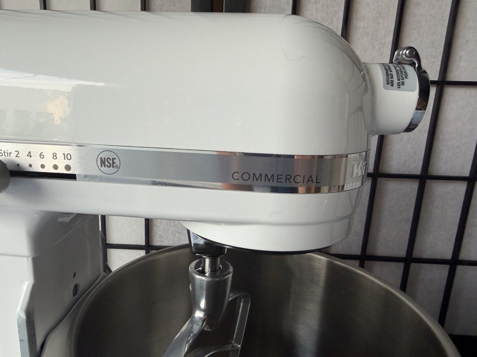 KitchenAid KSM8990WH 8-Quart Commercial Bowl-Lift Stand Mixer