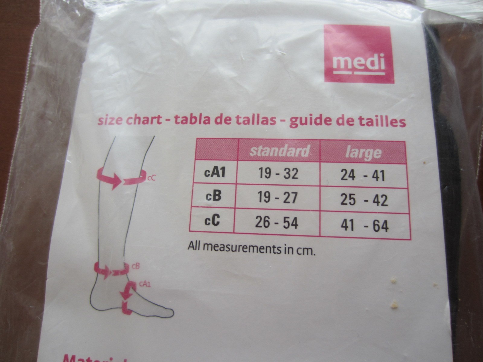 Medi Circaid Compressive Undersock Large Black Firm CU002512 USA New in package