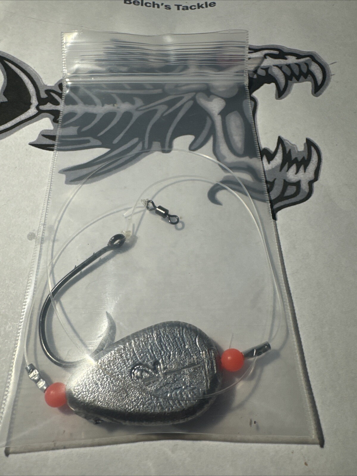 3 Drum Rig 2 Oz OzCarolina Rig, Surf Rig,Flounder,Striper,red Drum, Catfish