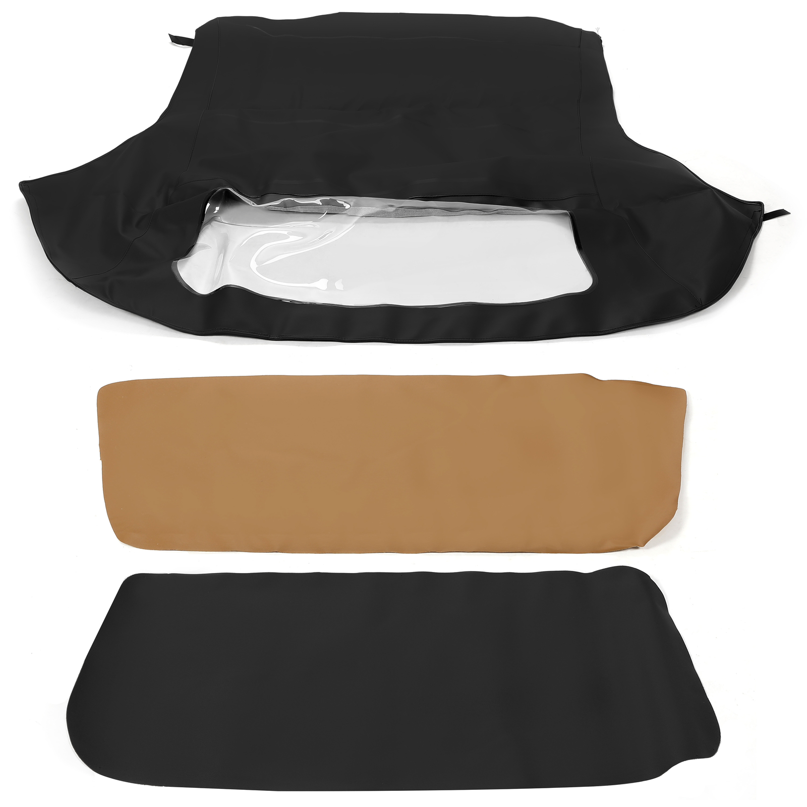 Convertible Soft Top w/Window for 1994-1999 BMW E36 318i 323i 325i 328i M3 Black