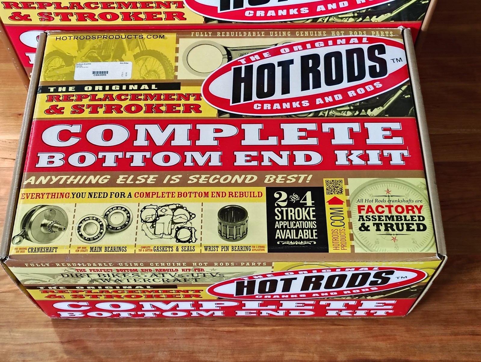 Hot Rods Bottom End Crankshaft Rebuild Kit 2002 2003 2004 2005 Honda CRF 450R