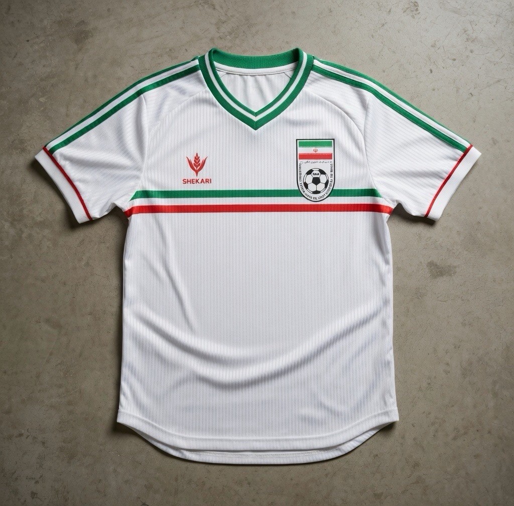Iran - football shirt Replica Retro jersey, 1999 2000 home soccer jersey