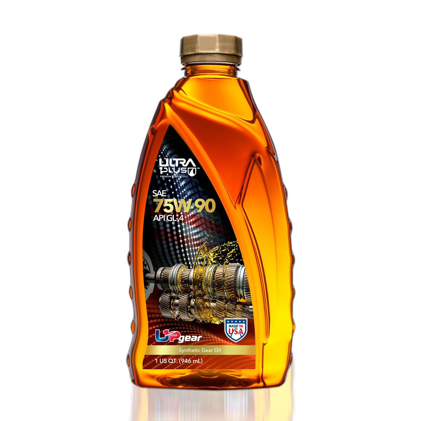 Ultra1Plus SAE 75W-90 Synthetic Gear Oil API GL-4 (QT)