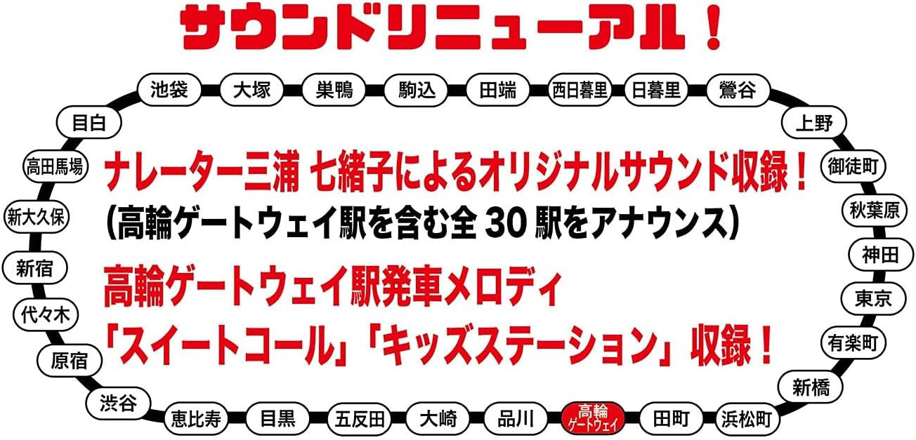 Sound Train E235 Series Yamanote Line 30 Station Version TOYCO for ages 3+