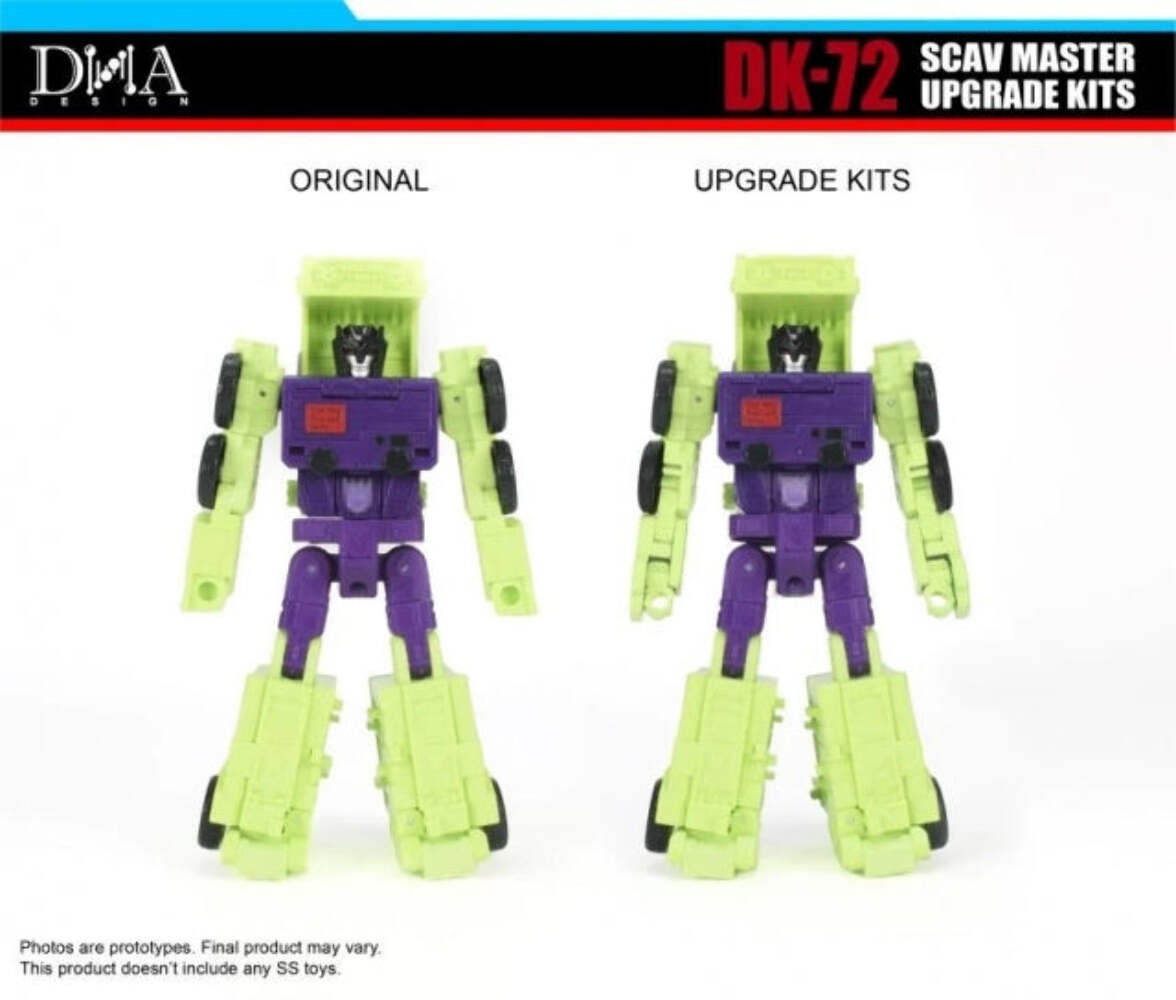 DNA Design DK-72 Scav Master Upgrade Kit SS Scavenger US SELLER