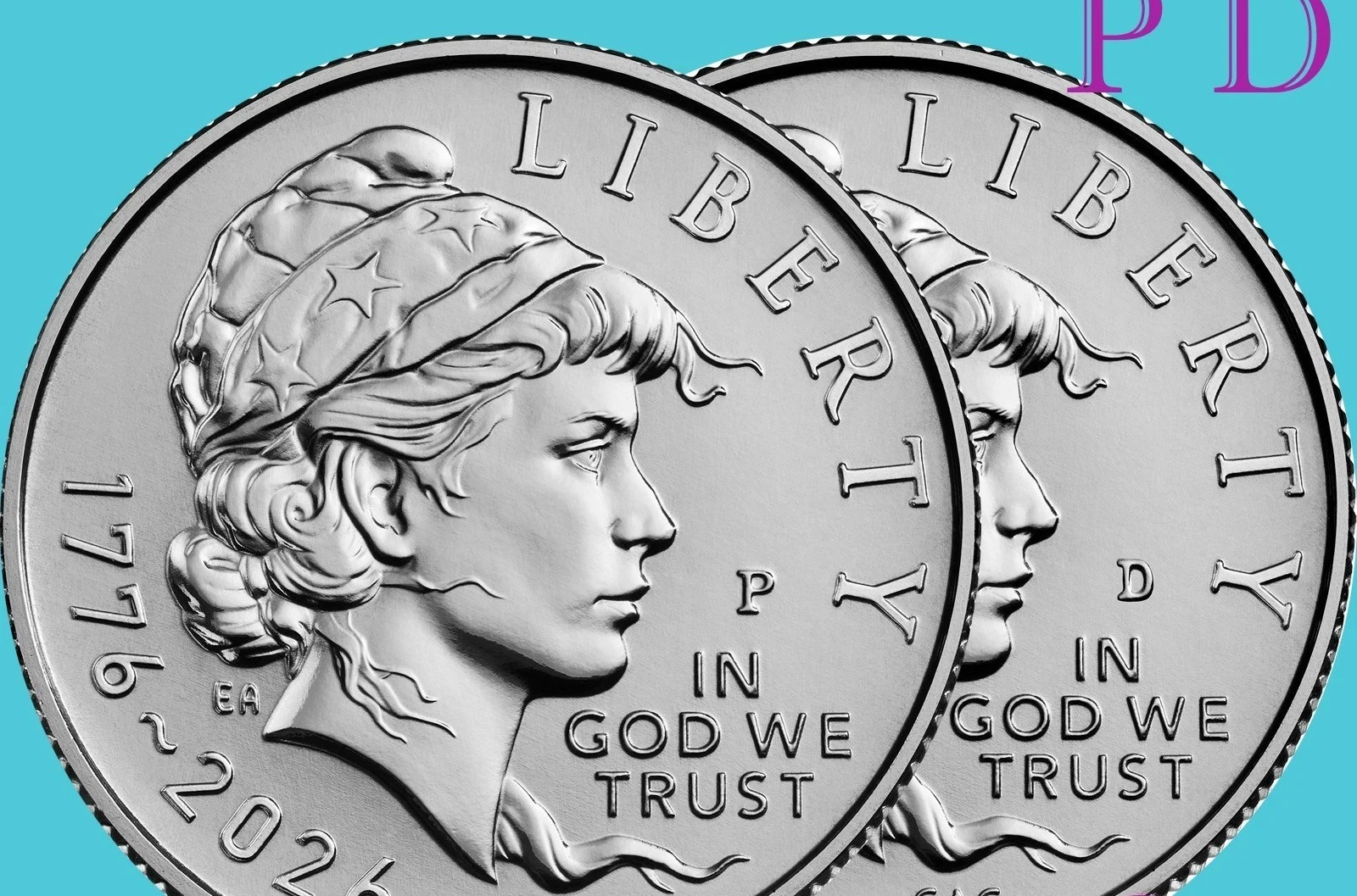 2026 P&D Emerging Liberty Dimes 2 Coins Free Shipping In Hand Ready 2 Ship NOW