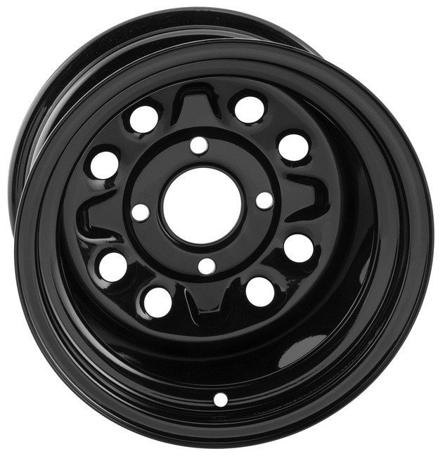 QuadBoss Steely ATV/UTV Wheel 12x7 4/110 2+5 Black