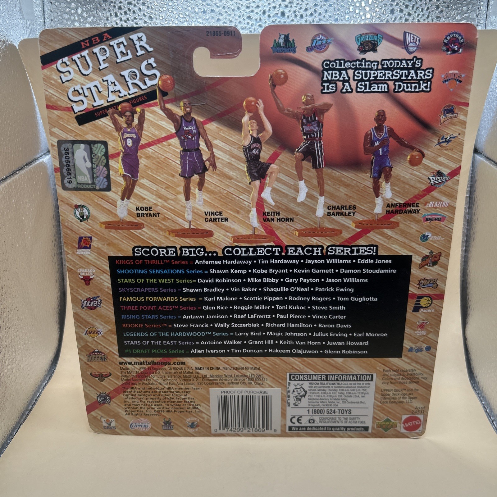 Mattel NBA Super Stars Kobe Bryant 1999/2000 Figure NEW