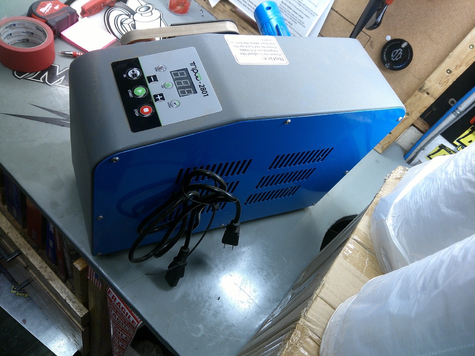 TRIPOD Air Cushion Pillow Machine 6 ROLLS warehouse packaging shipping supplies