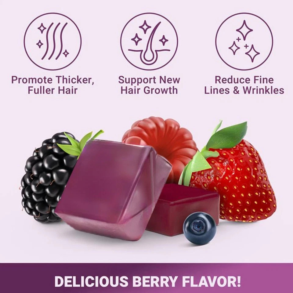 Force Factor Hair Growth Gummies - Supports hair growth and nourishes hair