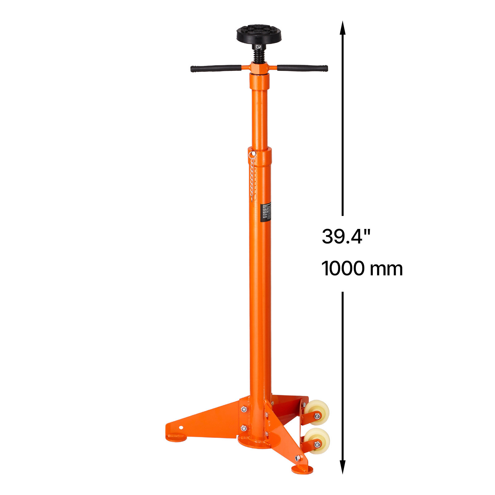 Underhoist Support Stand 3/4Ton Capacity Under Hoist Jack Stand Two Wheels