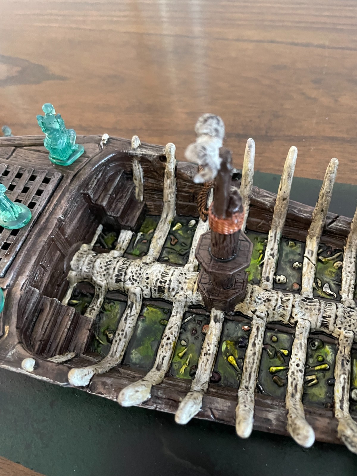 Stygian Barge -Bones Plastic - Reaper - Well Painted and Based